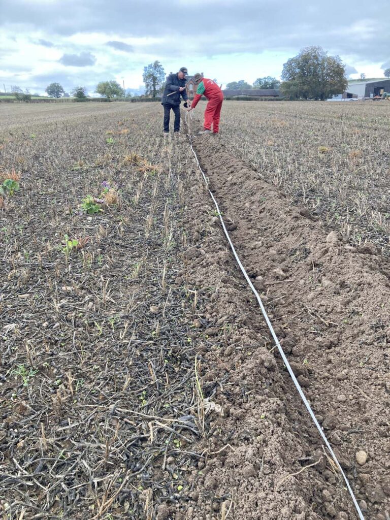 Measuring the ploughing plots