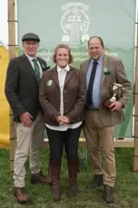 Bill Slater, Lynne Parnell and Kevan Atkin 2025 president